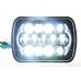 SPL Brightest 5''x7''/7''x'6'' Projector Osram Led Headlights with DRL for Jeep Wrangler YJ Cherokee XJ H6054 H5054 H6054LL 69822 6052 6053 (Black Pair)
